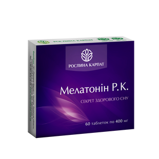 Мелатонін Р.К. 60 таб 000000119 фото